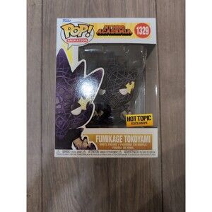 Funko Pop! Fumikage Tokoyami 1329 My Hero Academia Hot Topic Exclusive Anime